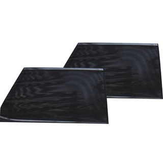 汽車後車窗用防蚊遮陽紗網組 2入, 黑色