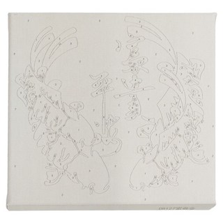 ARTLIFE 數字油畫 DIY DR127 20 x 20cm, 富貴金色, 1個