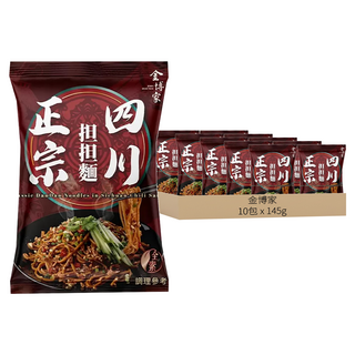 金博家 正宗四川担担麵, 145g x 10包
