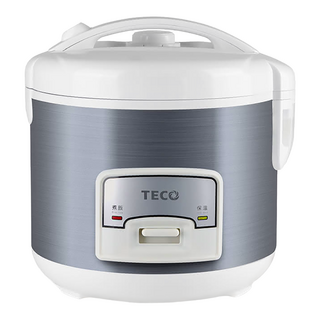 TECO 東元 10人份電子鍋 循環立體保溫 內蓋設計水氣凝聚凹槽 可拆卸配件, XYFYC102