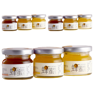 Mr.HONEY 蜂蜜先生 蜂蜜小禮盒 Set 3入組, 嚴選台灣產蜂蜜 甜蜜花果香氣 隨機組合, 150g, 1組