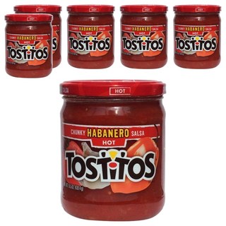 Tostitos Habanero 莎莎醬, 439.4g, 6個