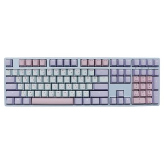 Ducky Origin 馬卡龍 USB2.0 100%機械式中文鍵盤, 紫色 + 粉色 + 藍色, DKOR2308A-CCTWPDOEMACBB1, 青軸, 1個