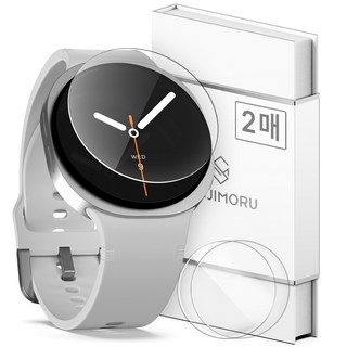 신지모루 9H 고강도 풀커버 갤럭시워치 강화유리 액정보호필름 40mm 2p 세트, 1세트