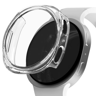 신지모루 9H 풀커버 일체형 SF코팅 스마트워치 케이스, 크리스탈 클리어, 1개