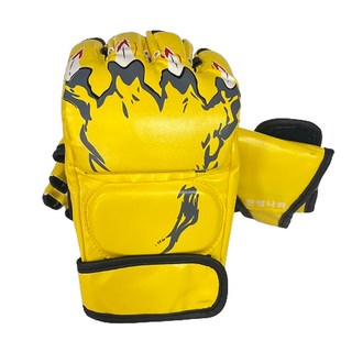 Hanbyulnara 柔術 拳擊 格鬥 訓練 對打 手套, 老虎黃