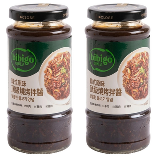 CJ bibigo 韓式頂級燒烤拌醬 原味, 290g, 2瓶