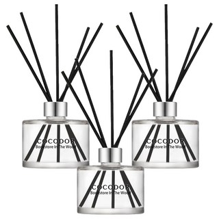 COCODOR 珂珂朵爾 Reed Diffuser 經典擴香瓶 擴香瓶 + 擴香棒5支, 森林書店, 200ml, 3組