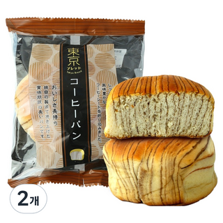 Tokyo Bread 咖啡麵包, 70g, 2個