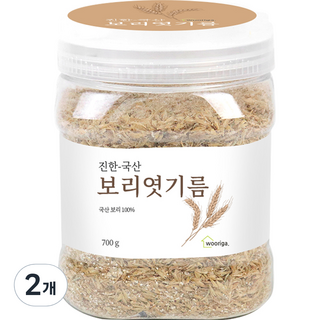 wooriga. 韓國產大麥麥芽粉, 700g, 2個