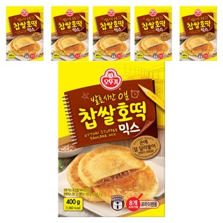 OTTOGI 不倒翁 糯米熱糕混合物, 400g, 6個