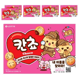 LOTTE 樂天 巧克力夾心餅乾球, 196g, 6盒