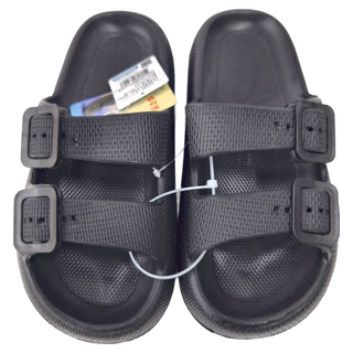 WUWU 女款 厚底雙帶拖 MA023