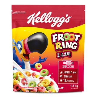 Kellogg's 家樂氏 FROOT RING 香果圈 香果圈麥片, 1.2kg, 1包