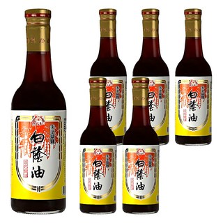 福松 白蔭油 古法精釀 全素者可食用, 520ml, 6瓶