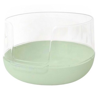 nyangssaem 透明貓砂盆, 1個, 綠色