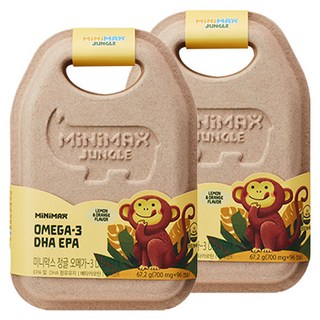 MiNiMAX Donga Pharmaceutical叢林Omega-3 DHA EPA, 96顆, 2個