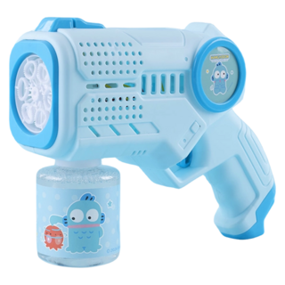 Sanrio 三麗鷗 兒童玩具泡泡槍, 1個, 人魚漢頓 綠色