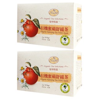 Magnet 曼寧 有機蜜蘋舒緩茶 40公克 有機花草茶, 2g, 20包, 2盒