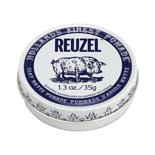 REUZEL 白豬強力黏土級水性髮泥 Clay Matte Pomade - 35g, 1罐