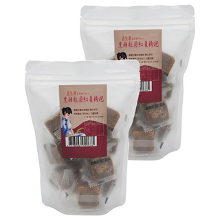 蔡薑君 益生菌黑糖桂圓紅棗枸杞, 250g, 2袋