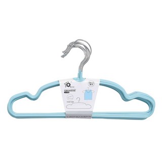 樂活屋 兒童防滑凹肩衣架 肩寬 30.5cm, 顏色隨機, 10支