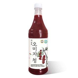 조은약초 더 진한 오미자청, 900ml, 1개입, 1개