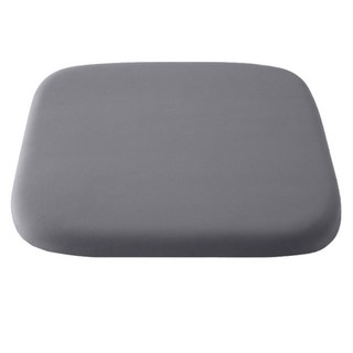 FANCY LIFE 記憶棉坐墊, 灰色, 1入, 39 x 40 x 4 cm