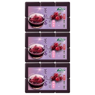 茂格生機 手工海燕窩 黑糖蔓越莓, 270g, 3包