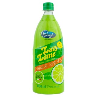 Lazy Lemon 萊姆檸檬汁, 1瓶, 1L