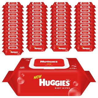 하기스 아기 물티슈 캡형, 65g, 72개입, 50개