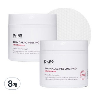 Dr.Ag BHA 乳酸煥膚棉 120ml, 60枚入, 8個