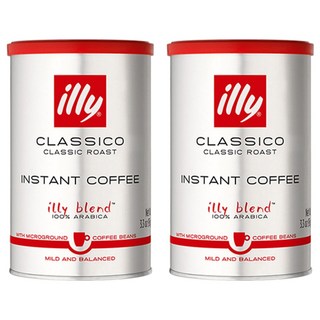 illy 意利 Classico即溶咖啡, 95g, 1罐, 2罐