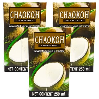 椰奶, 250ml, 3個