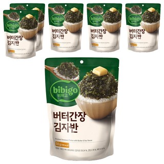 CJ bibigo 奶油醬油海苔酥, 50g, 6包