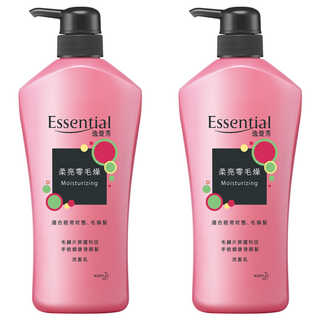 逸萱秀 瞬效修護系列 柔亮零毛燥洗髮乳 毛鱗片屏護科技 適合毛躁無光澤頭髮, 700ml, 2瓶