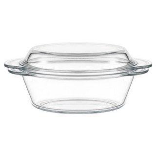 르베르폴리세 전자렌지 오븐 유리 찜기 4호 2L, 26.3cm, 1개