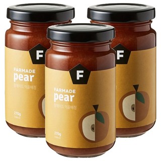 FARM ART HOLIC 墨谷梨醬, 270g, 1罐, 3罐
