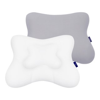 베라슬립 나비잠 베개 + 커버 세트, 문그레이, 1세트