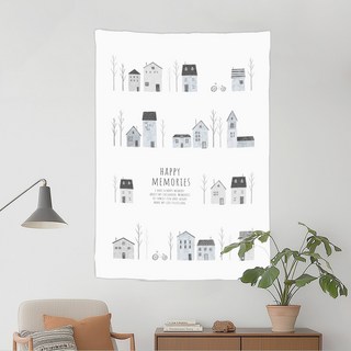 SANGSANG HOO 織物海報, 某一天 A