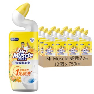 Mr Muscle 威猛先生 強效潔廁劑, 12個, 750ml