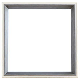 FOSO 木質簡約北歐相框a/灰白色-正方5吋【擺台】 輕鬆打造北歐風居家裝飾, 1入