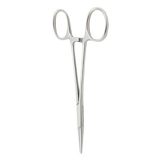 來福 直式止血鉗 電鍍材質 台灣產 12.5cm, 1支