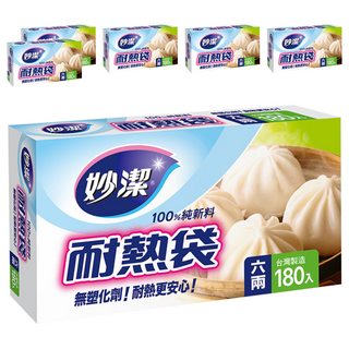 妙潔 耐熱袋, 17 x 22cm, 180入, 6盒