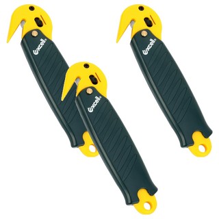 Excell 拉伸膜滑動式多功能切割器 HP-256BGY, 混合色, 3個