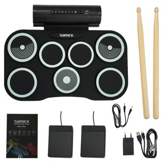 삼익악기 롤 전자드럼 SERD-2 민트, 1개