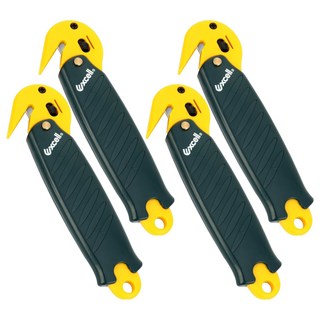 excell 스트레치필름 슬라이딩 멀티 커터 HP-256BGY, 혼합색상, 4개