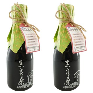 黑豆桑 頂級小黑金醬油 非基因改造原豆製成 180ml 沾/炒/拌/淋, 2瓶