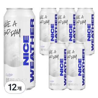 Cloop 零卡蘇打 蘇打口味, 12個, 500ml