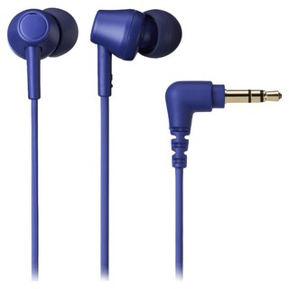 audio-technica 鐵三角 耳塞式耳機 原廠保固, ATH-CK350X, 藍色